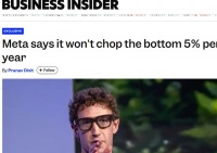 Meta官宣今年不裁员低绩效员工，却悄悄优化元宇宙部门