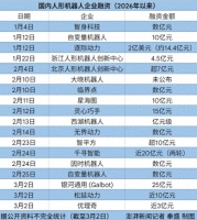 单日融资38亿元，人形机器人不差钱：涌入的资本在投什么