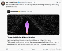 GAN之父Ian Goodfellow病后归来，剑指高效世界模型