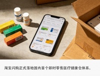 独家｜淘宝闪购加码医药，携手九州通打造“玛上就送”仓店新模式