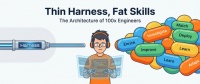 如何构建正确的架构：瘦Harness，胖Skills