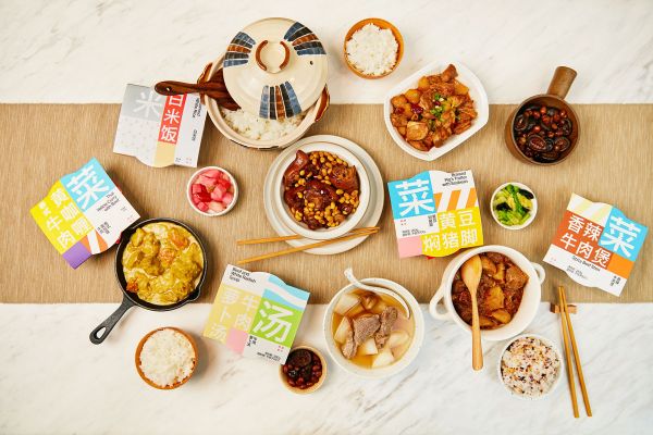 速食不止方便面和自热火锅，「熊鱼食社」要用菜、饭、汤、甜品全方位满足你