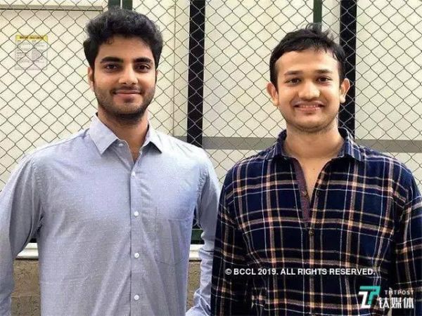 AblePlus联合创始人Akash Goel(左)和Bonish Gandhi