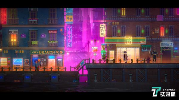 赛博朋克像素风解密游戏《迷雾侦探》