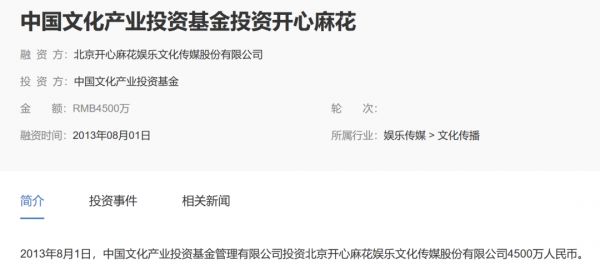 第二大股东公开甩卖近5亿股权，资本市场放弃开心麻花了吗？