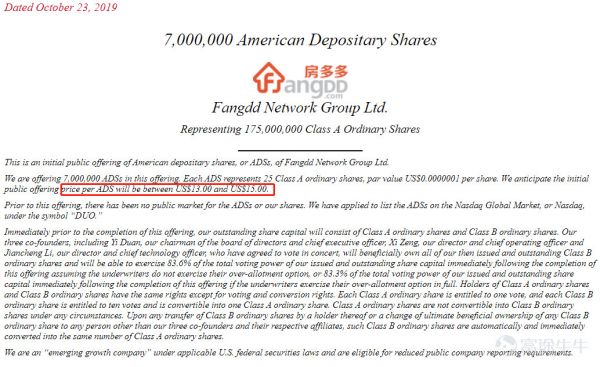 房多多美股上市,房地产互联网的前景如何?