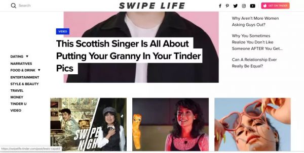 Tinder:约会软件与原创互动短剧,如何彼此成就