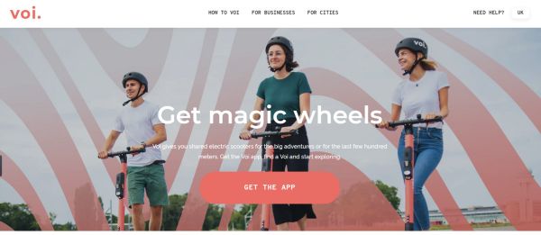 欧洲共享电动滑板车竞争白热化,「Voi」获8500万美元新一轮融资