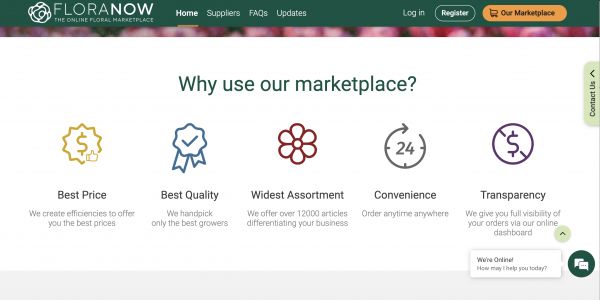 中东地区第一家线上花卉交易平台「Floranow」在 A 轮融资中获 300 万美元