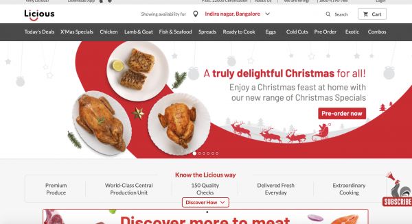 C2M模式供应肉食，生鲜肉食电子零售商「Licious」宣布完成 3000 万美元的 E 轮融资