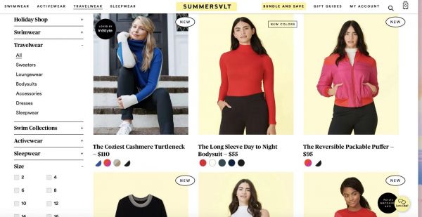 为消费者提供更多旅行类的商品,美国泳衣初创品牌「Summersalt」获 1730 万美元融资