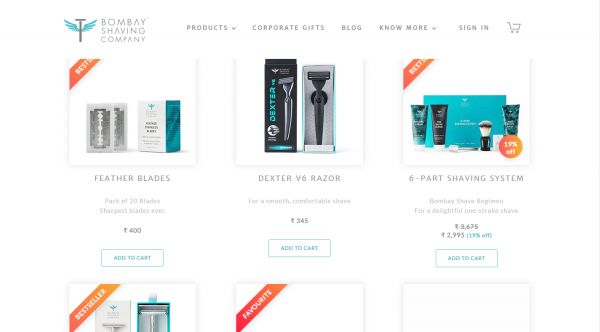 瞄准全球男士理容产品市场,「Bombay Shaving Company」完成 4.5 亿卢比 B 轮融资