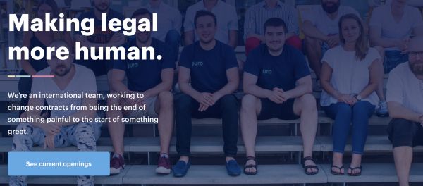 法律技术初创公司「Juro」获 500 万美元 A 轮融资,Union Square Ventures 领投