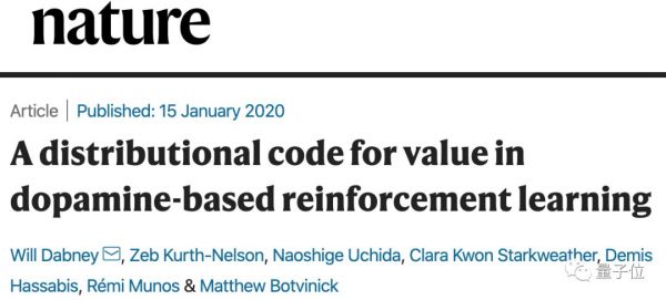 人类对大脑多巴胺机制理解错了,顶级版AlphaGo背后技术启发脑科学,DeepMind最新成果登上Nature
