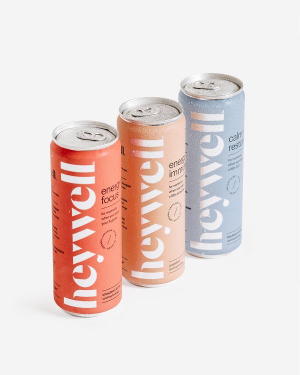 “提高免疫力”话题正热,「Heywell」把气泡水做成保健饮料