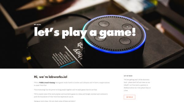 感受一下语音游戏带来的全新冲击?英国游戏公司「Labworks」获 64 万美元种子轮融资