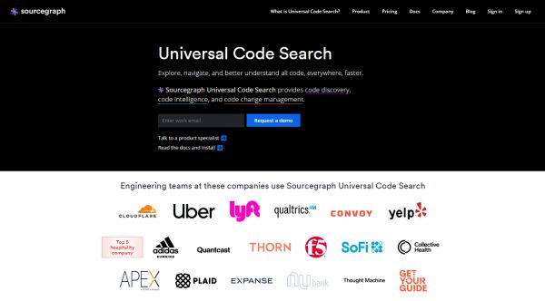 美国代码搜索公司「Sourcegraph​」获 2300 万美元 B 轮融资，想解决软件开发低效问题