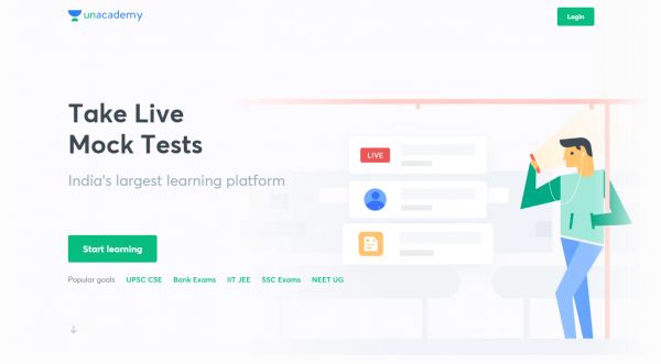 印度在线教育公司「Unacademy」获 1.1 亿美元 E 轮融资,为学生提供考试培训课程