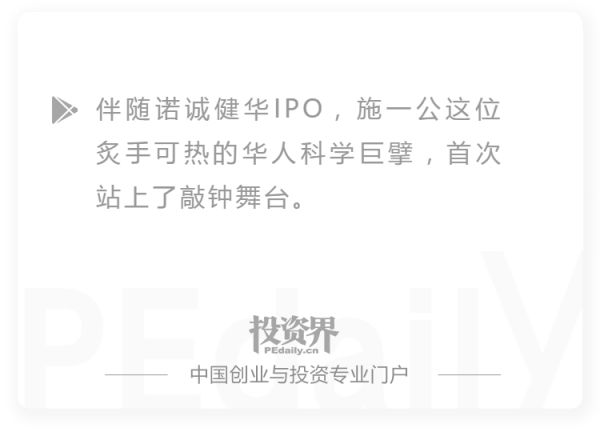 市值120亿港元，施一公联合创办的这家药企，刚刚成功IPO
