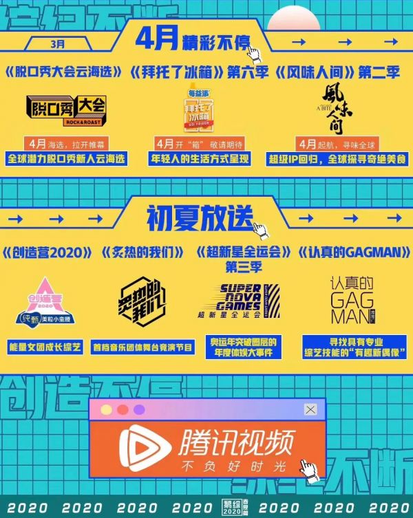 同题PK,强强对决,优爱腾芒Q2网综的攻守战