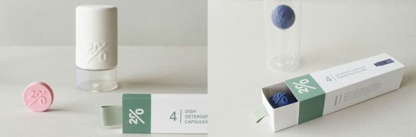 水滴状的一次性洗护用品你见过吗?「Nohbo」带你体验遇水就会融化的洗发露