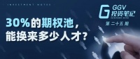 30%的期权池，能换来多少人才？——GGV投资笔记第二十五期