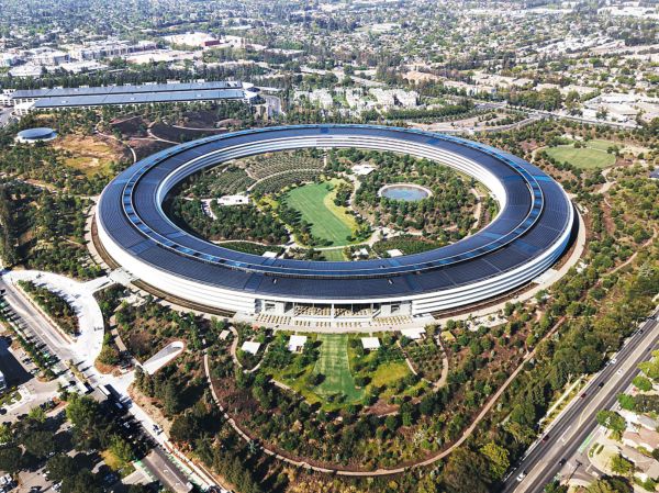 Apple Park，图片来源@视觉中国