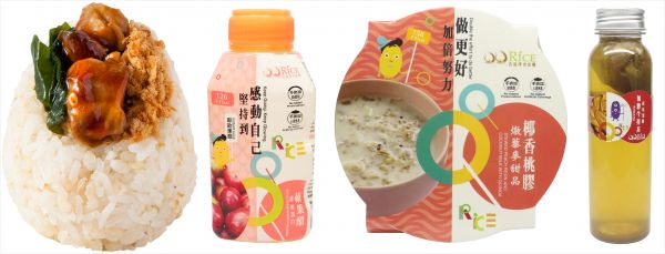 主打天然五谷杂粮饭团,「QQ RICE 饭饭通」认为饭团自动售货机是个更好的生意