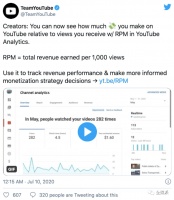 视频博主的收益是咋算的？YouTube终于公开了
