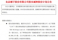 良品铺子失宠：20财年业绩大变脸，高瓴资本大幅减持