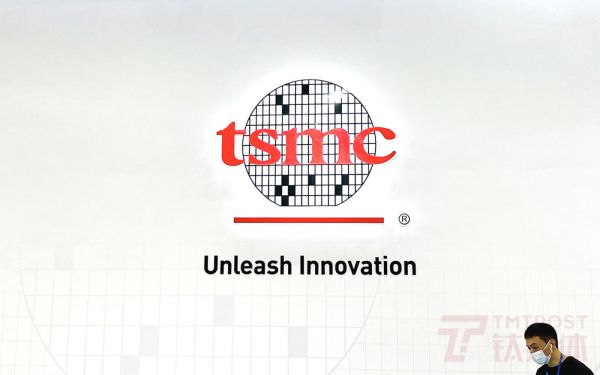 2022世界半导体大会台积电展区(来源:钛媒体App编辑拍摄)